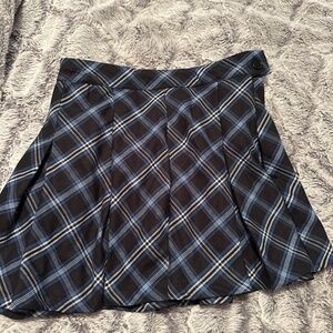 Divided H and M plaid skirt